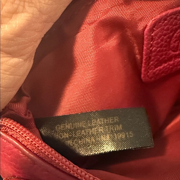 Giani Bernini Fuchsia Leather Wallet - Picture 3 of 10